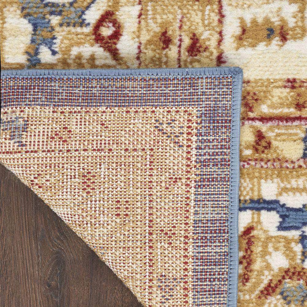 Grafix GRF43 Navy Gold Rug #color_navy gold