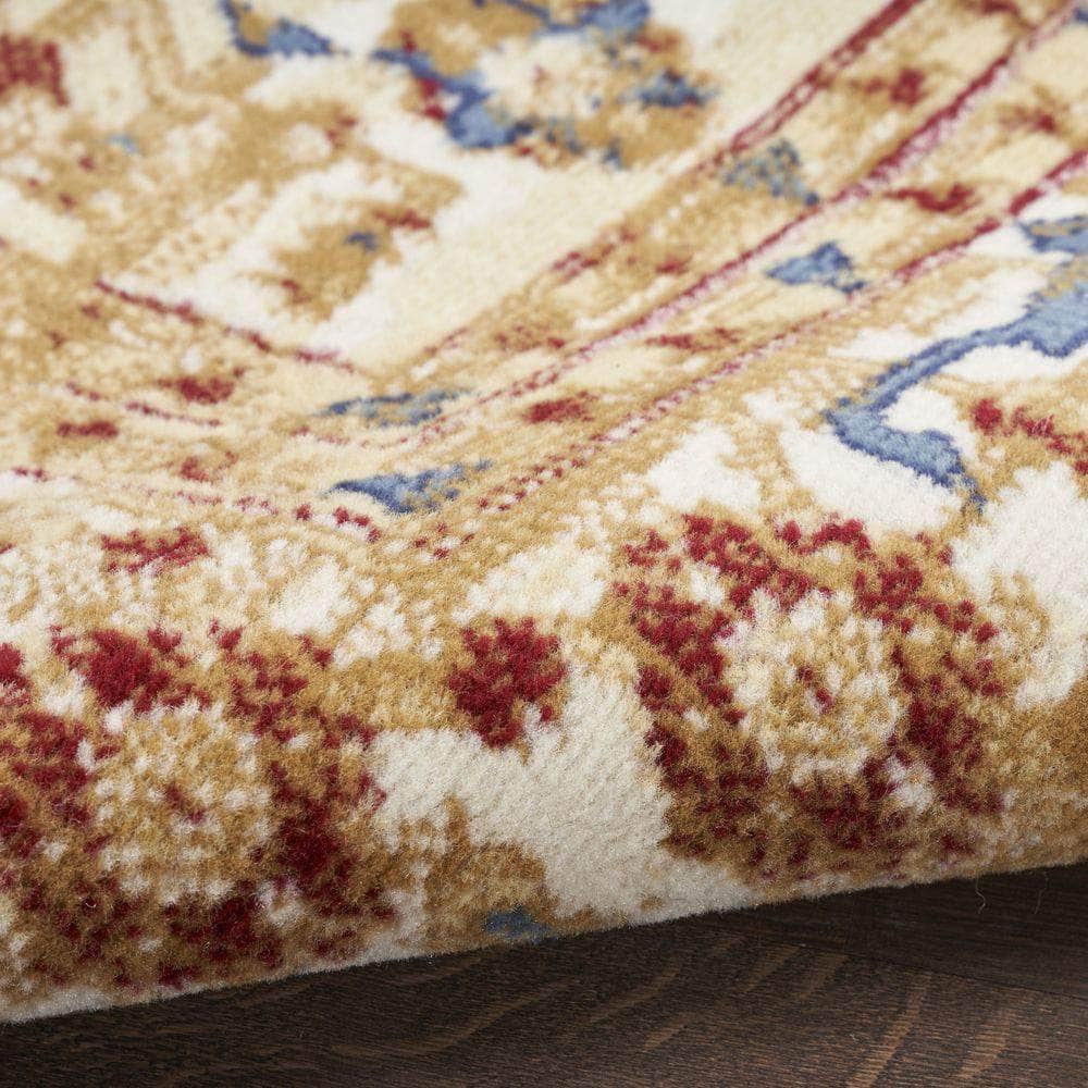 Grafix GRF43 Navy Gold Rug #color_navy gold