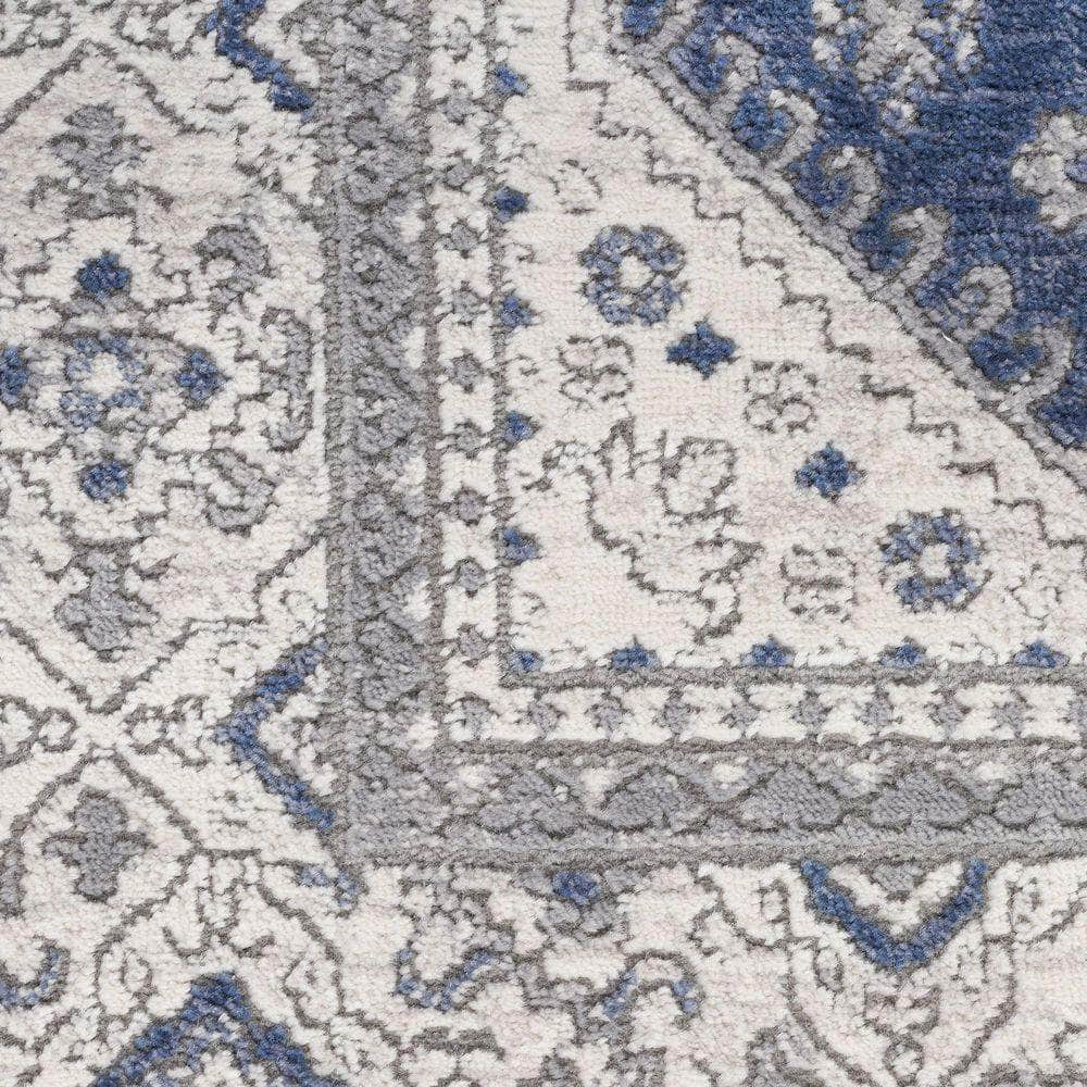 Series 4 SR403 Grey/Navy Rug #color_grey/navy