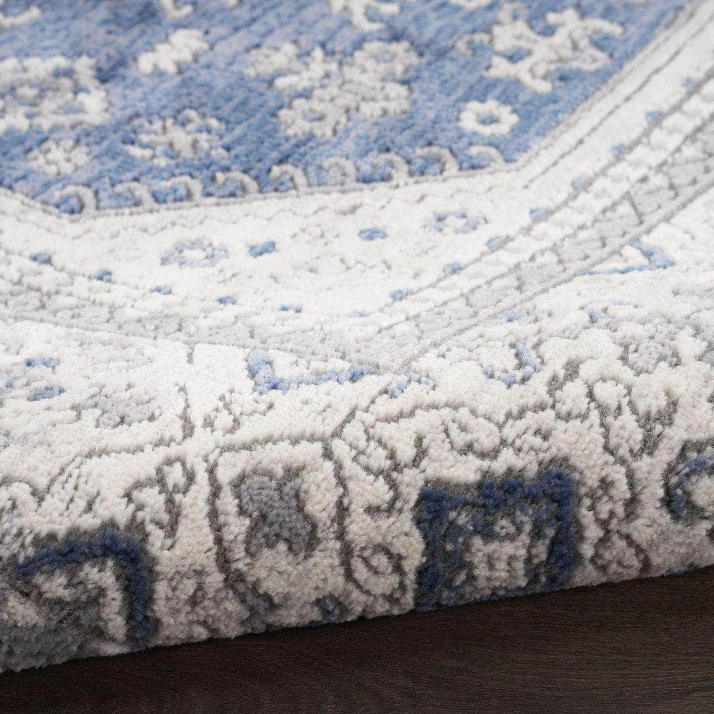 Series 4 SR403 Grey/Navy Rug #color_grey/navy