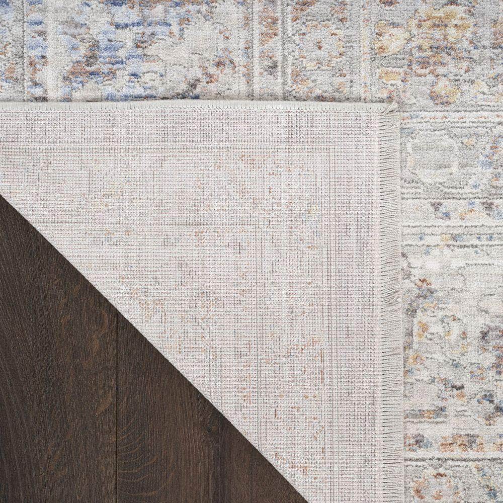 Timeless Classics TMC01 Ivory Blue Rug #color_ivory blue