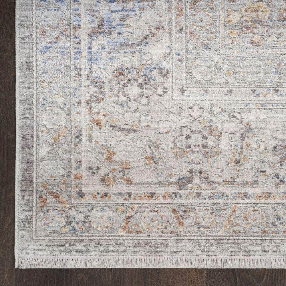 Timeless Classics TMC01 Ivory Blue Rug #color_ivory blue