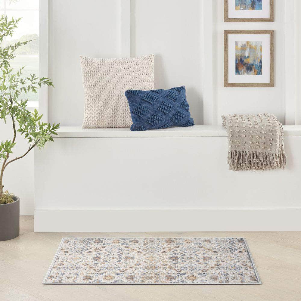Timeless Classics TMC02 Ivory Grey Rug #color_ivory grey