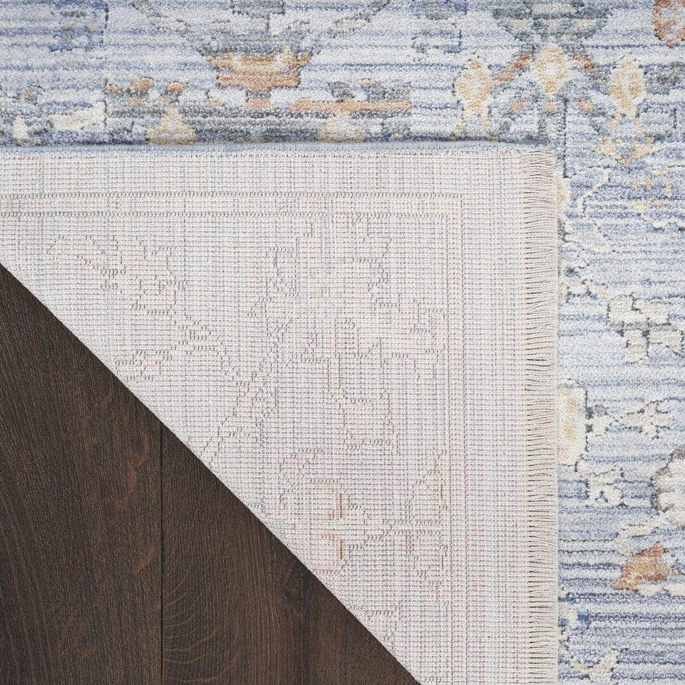 Timeless Classics TMC02 Blue Ivory Rug #color_blue ivory