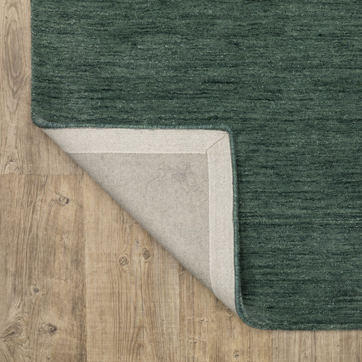 Aniston II Heathered Teal Blue Solid Wool Rug - Aniston II 27121