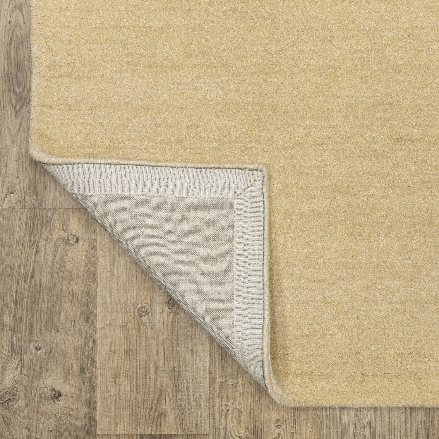 Aniston II Heathered Beige Solid Wool Rug - Aniston II 27122