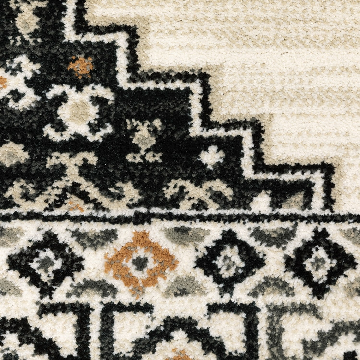 Georgia Southwest Medallion Ivory Multi Farmhouse Rug - Georgia 640A0