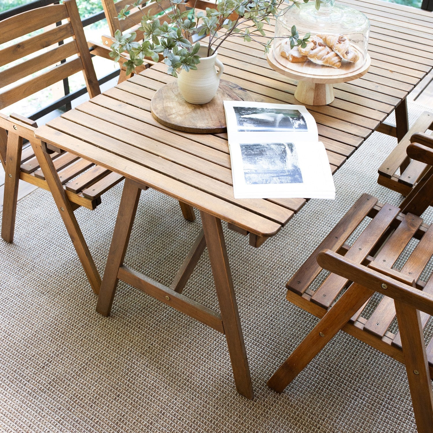 Karavia Solid Khaki Seagrass Look Indoor Outdoor Rug - Karavia 2067X