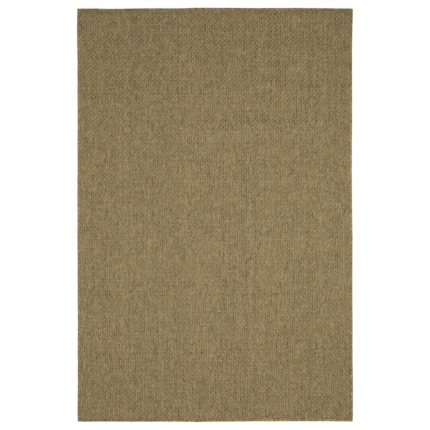 Karavia Solid Mocha Seagrass Look Indoor Outdoor Rug - Karavia 2160N #_shape=Rectangle