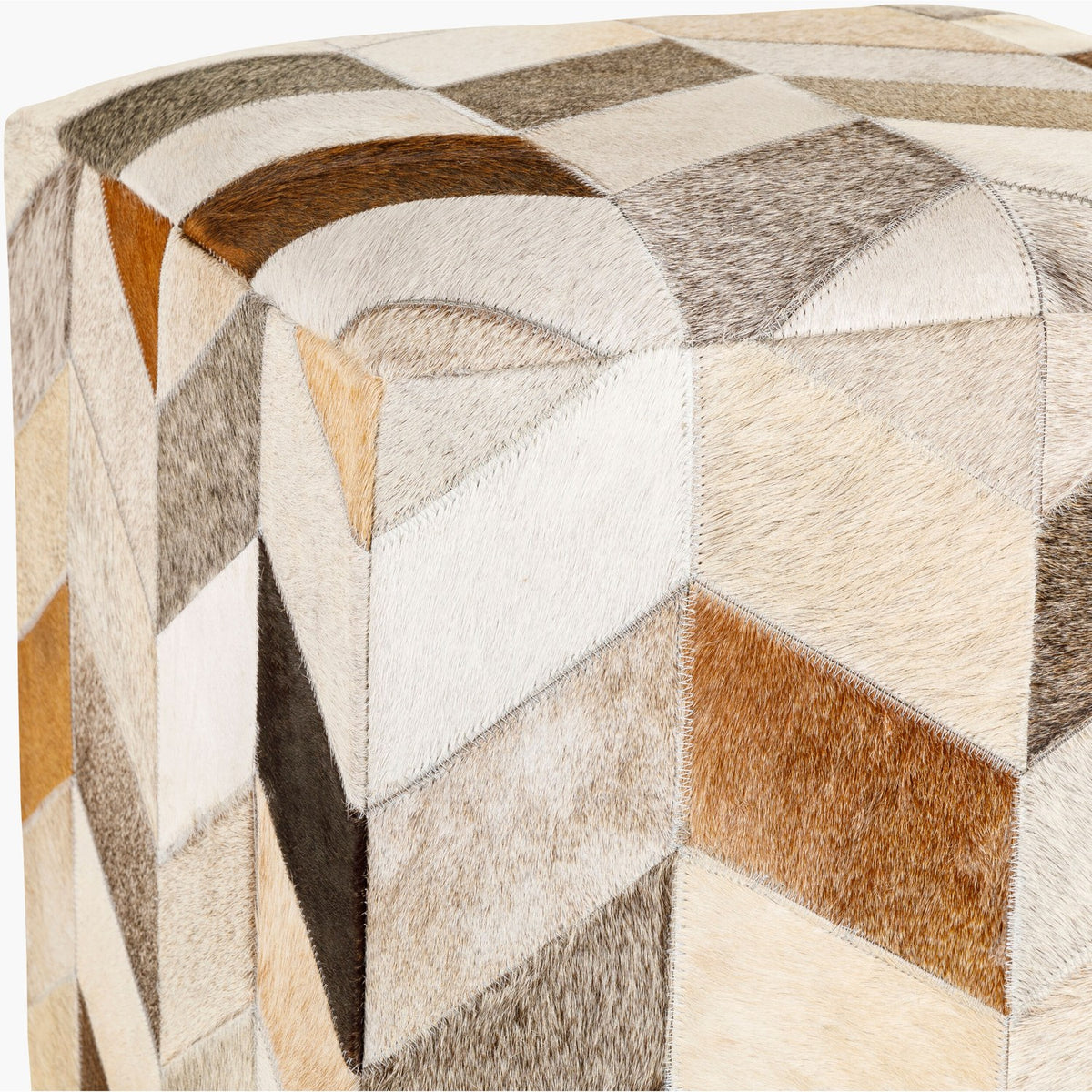 Appalachian Ottoman - detail corner