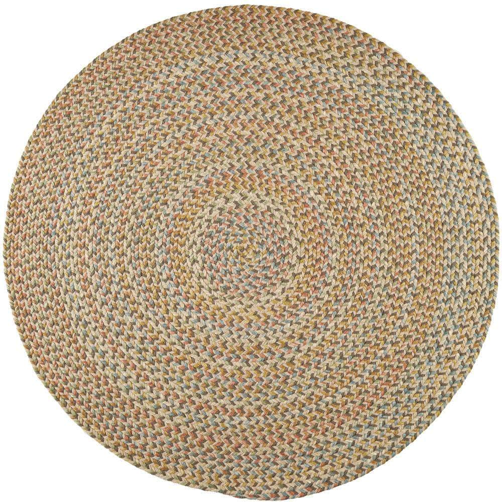 Confetti Bright & Bold 5-Carrier Braided Rug - Beige