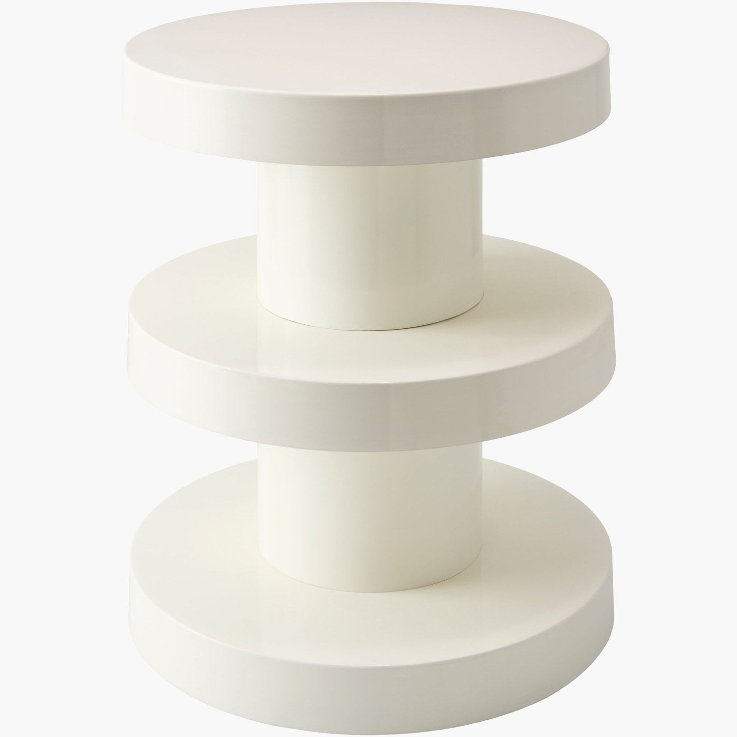 Roth End Table in Cream