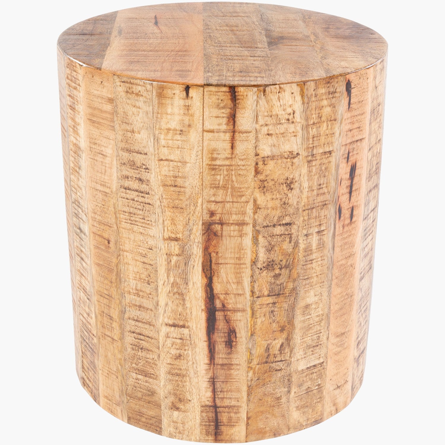 Troyes End Table in Brown