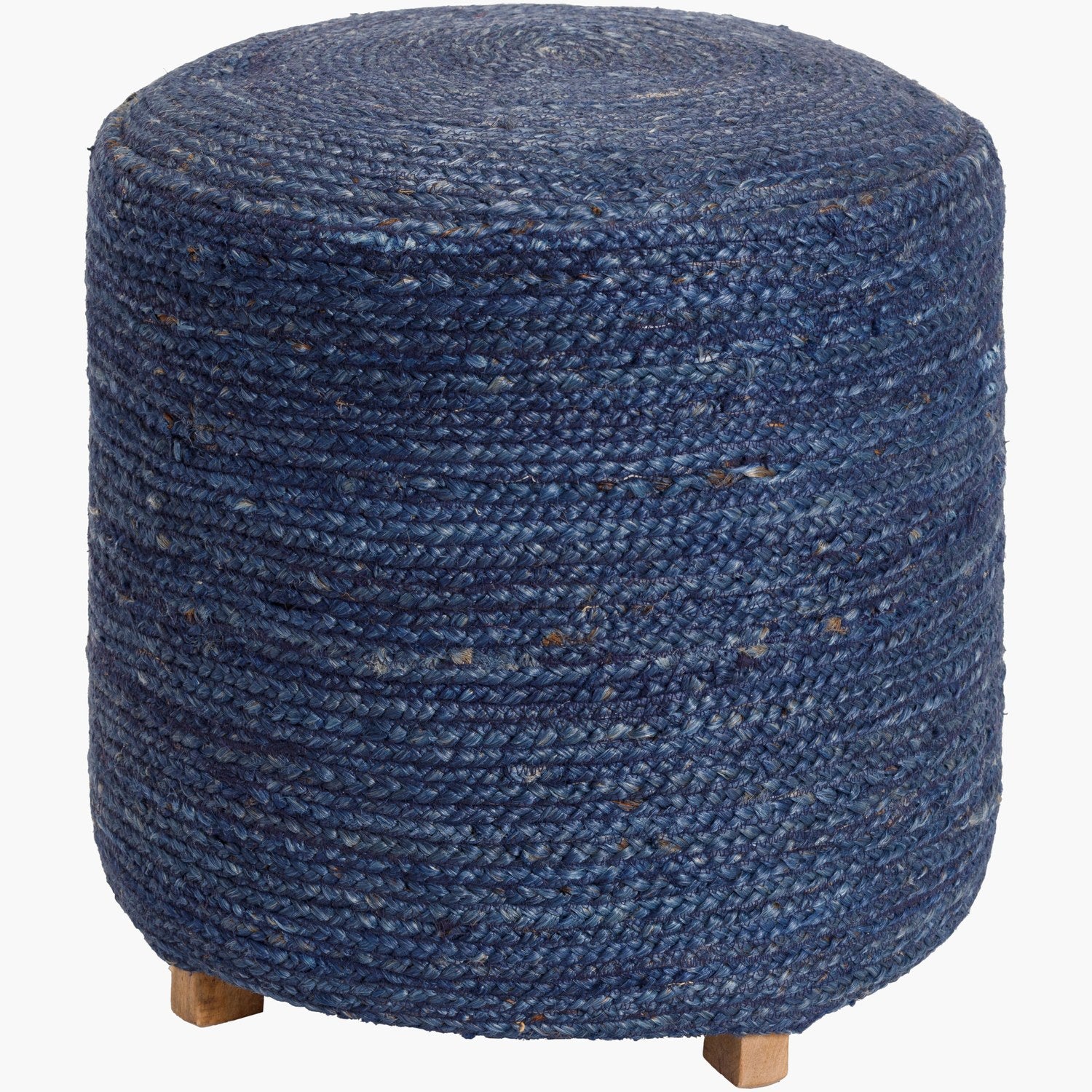 Tropics Ottoman in Dark BlueTop: Denim