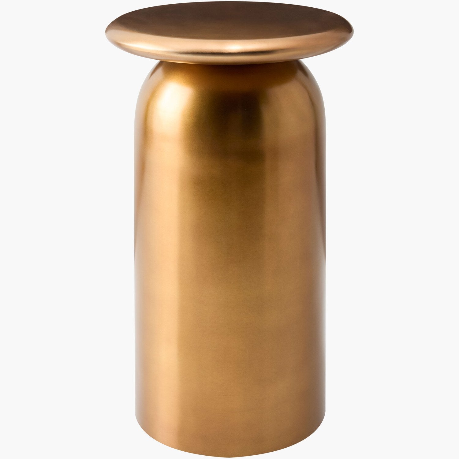 Vesana End Table in Gold