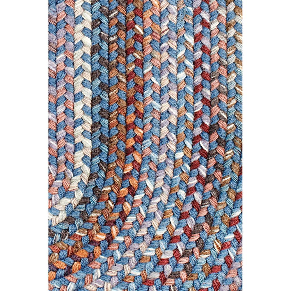 Tribeca Braided Soft Wool Rug #color_blue dragon
