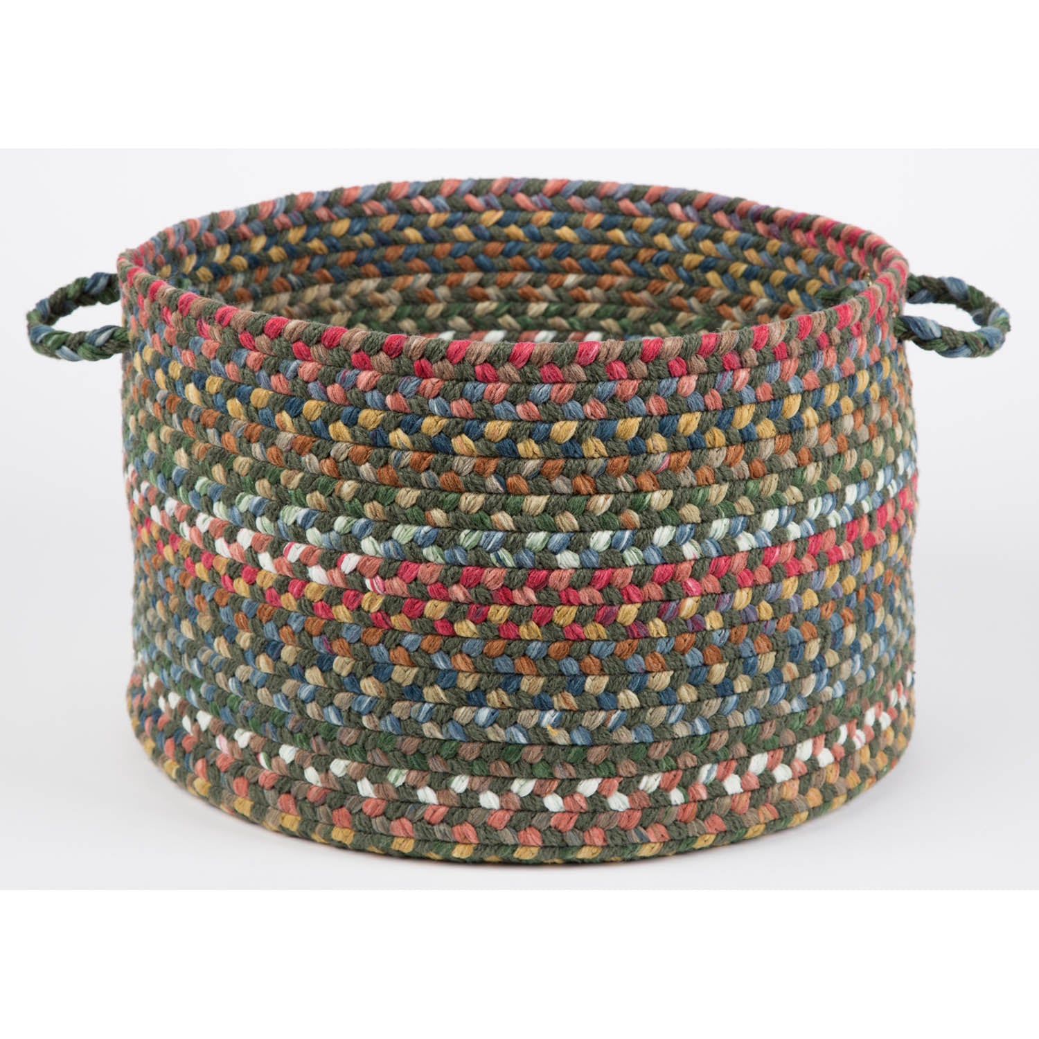 Confetti Rope Storage Basket #color_emerald