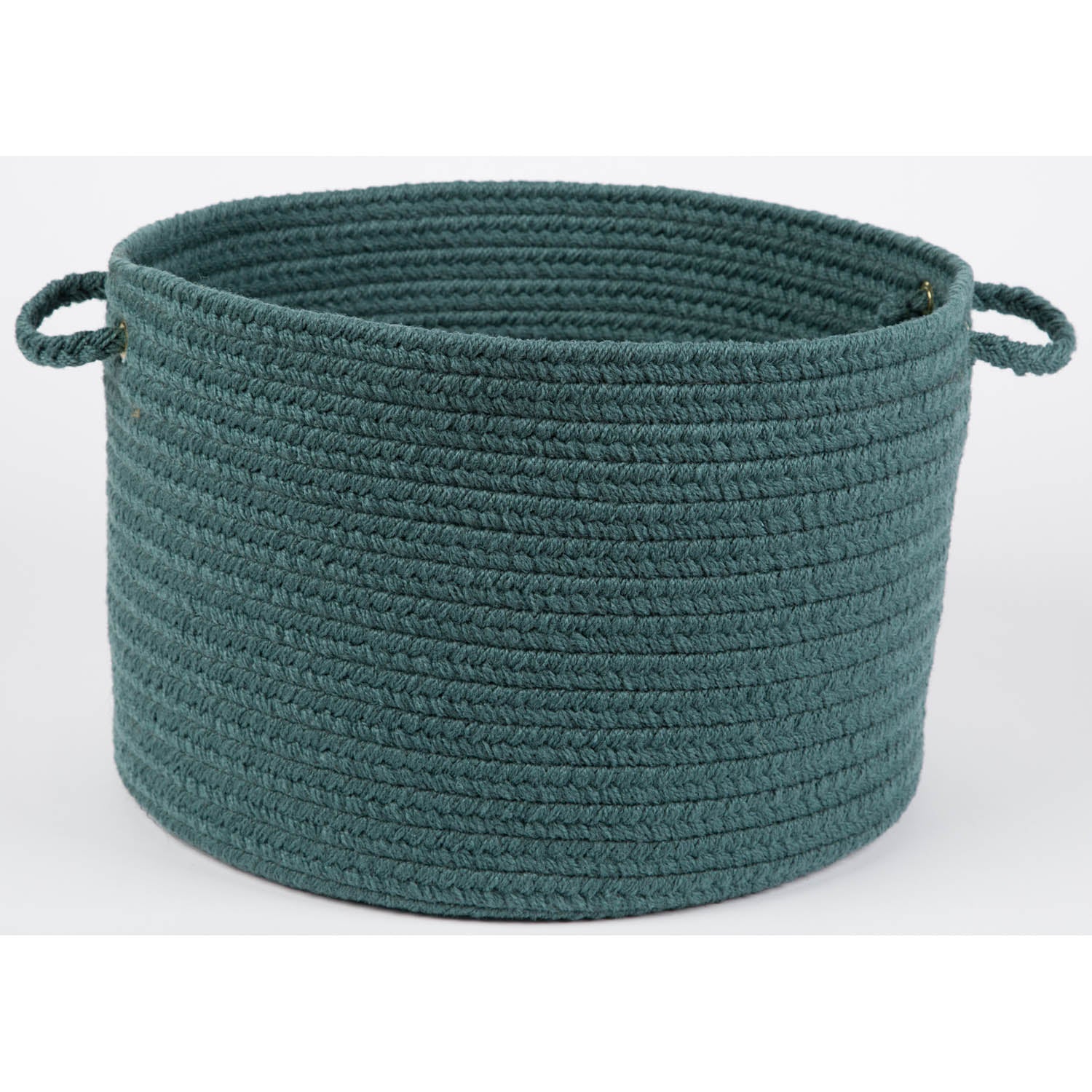 Confetti Rope Storage Basket #color_teal green
