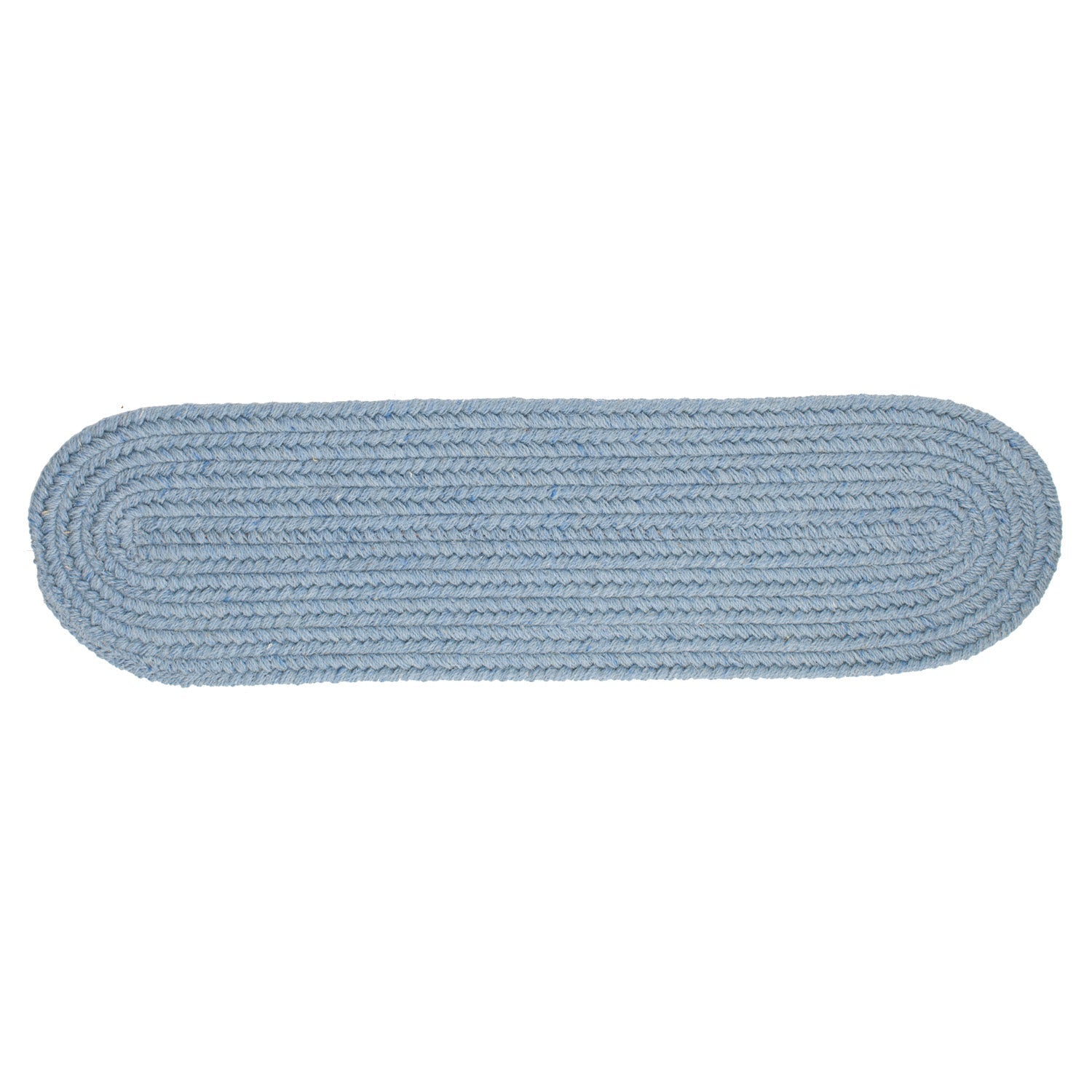 Pura Solid Wool Braided Stair Treads #color_bonnet blue