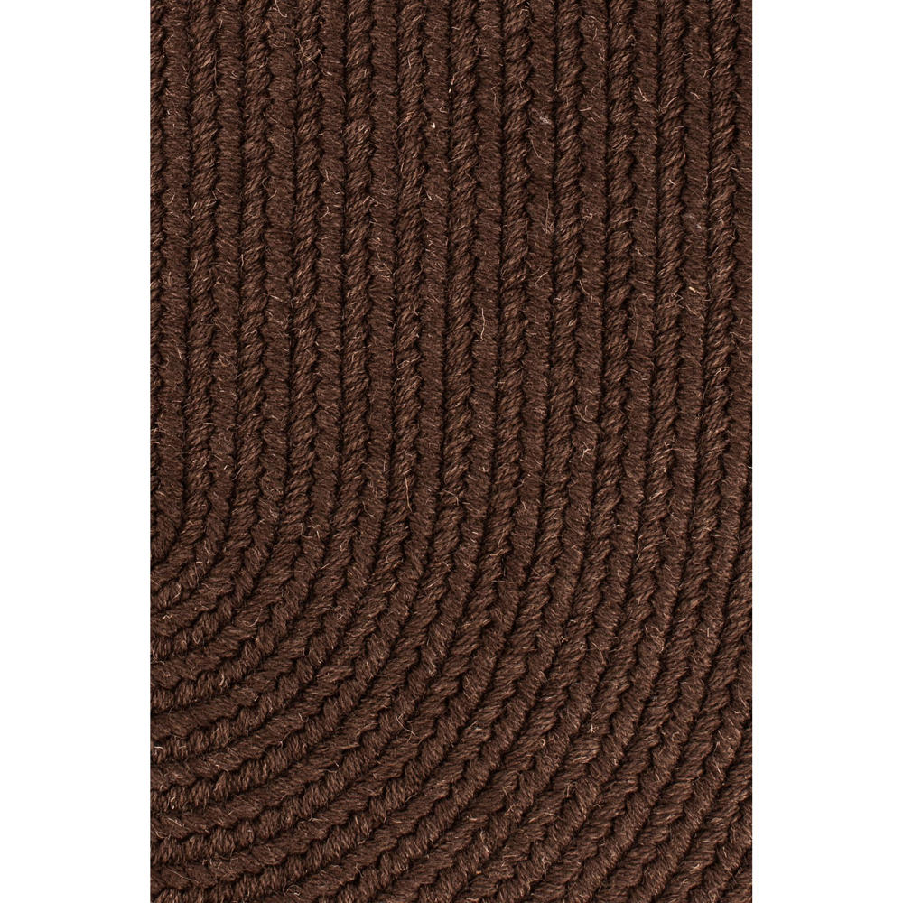 Pura Braided Wool Rug #color_walnut