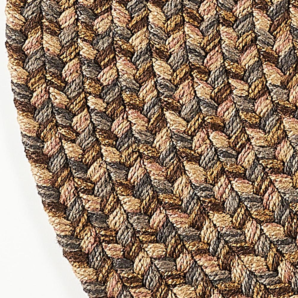 Sanibel Tweed Braided Rug #color_brown