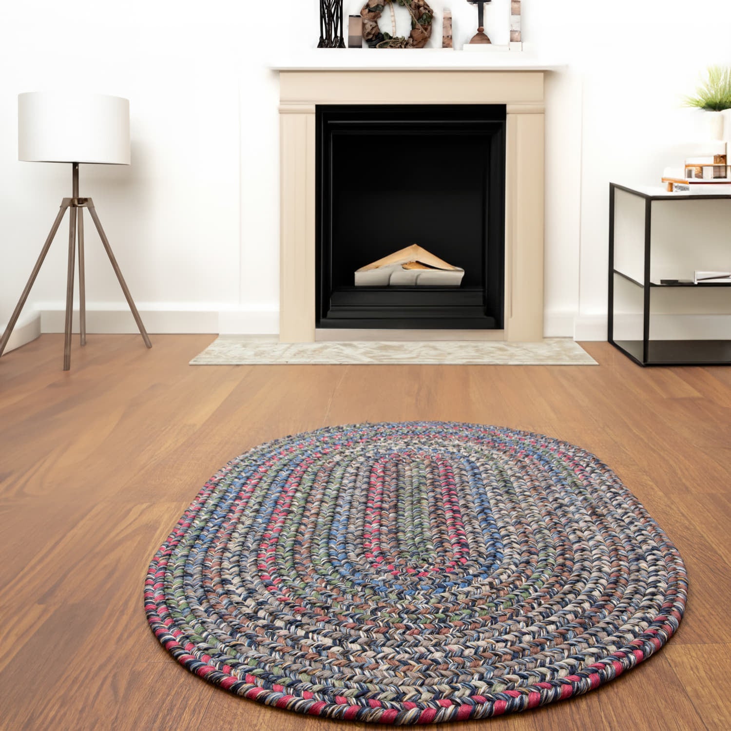 Rustic Living SO95 Blue Mix Rugs #color_blue mix