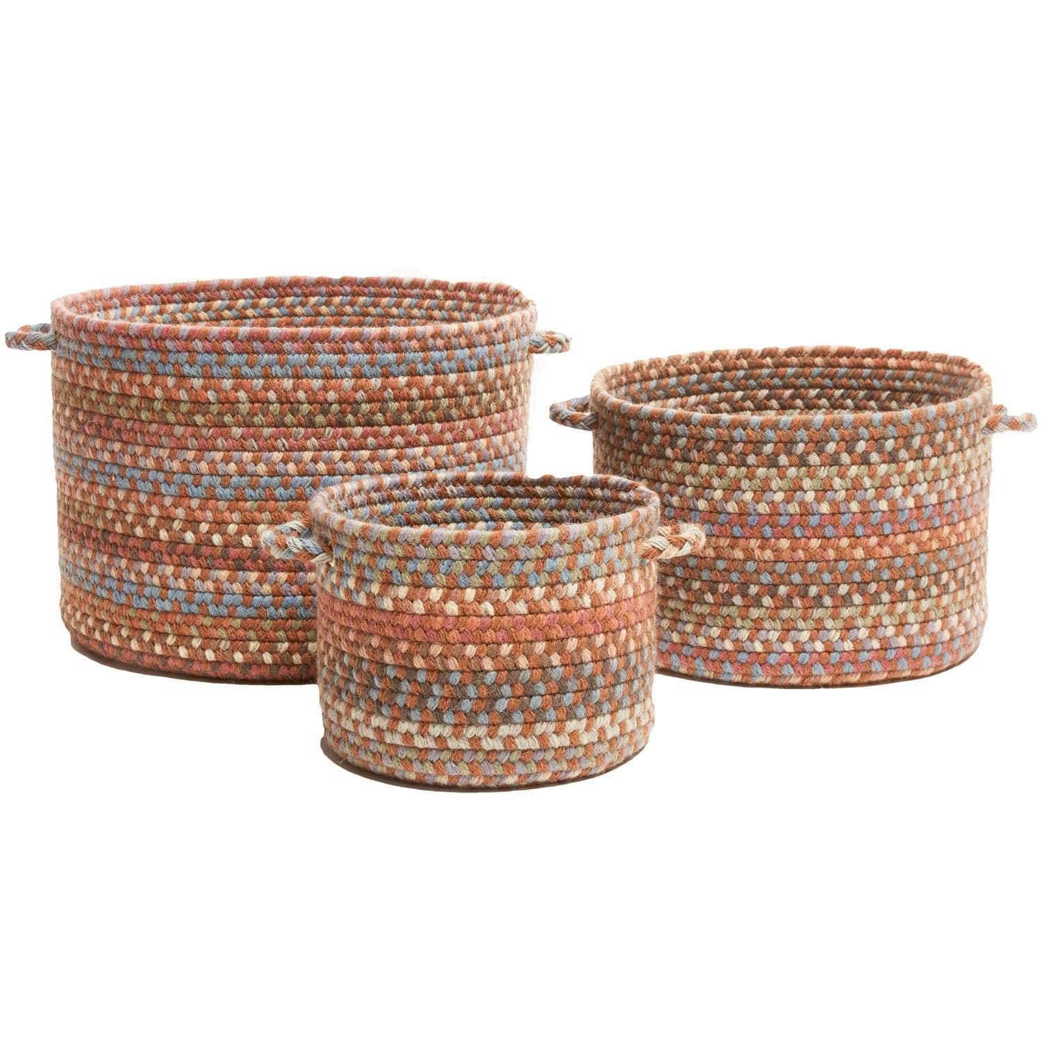 Cherry Hill Braided Wool Baskets