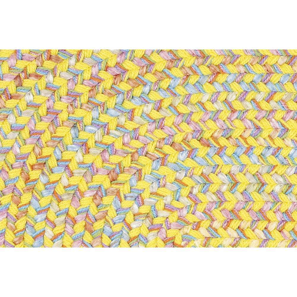 Hipster Kids and Playroom Braided Rug