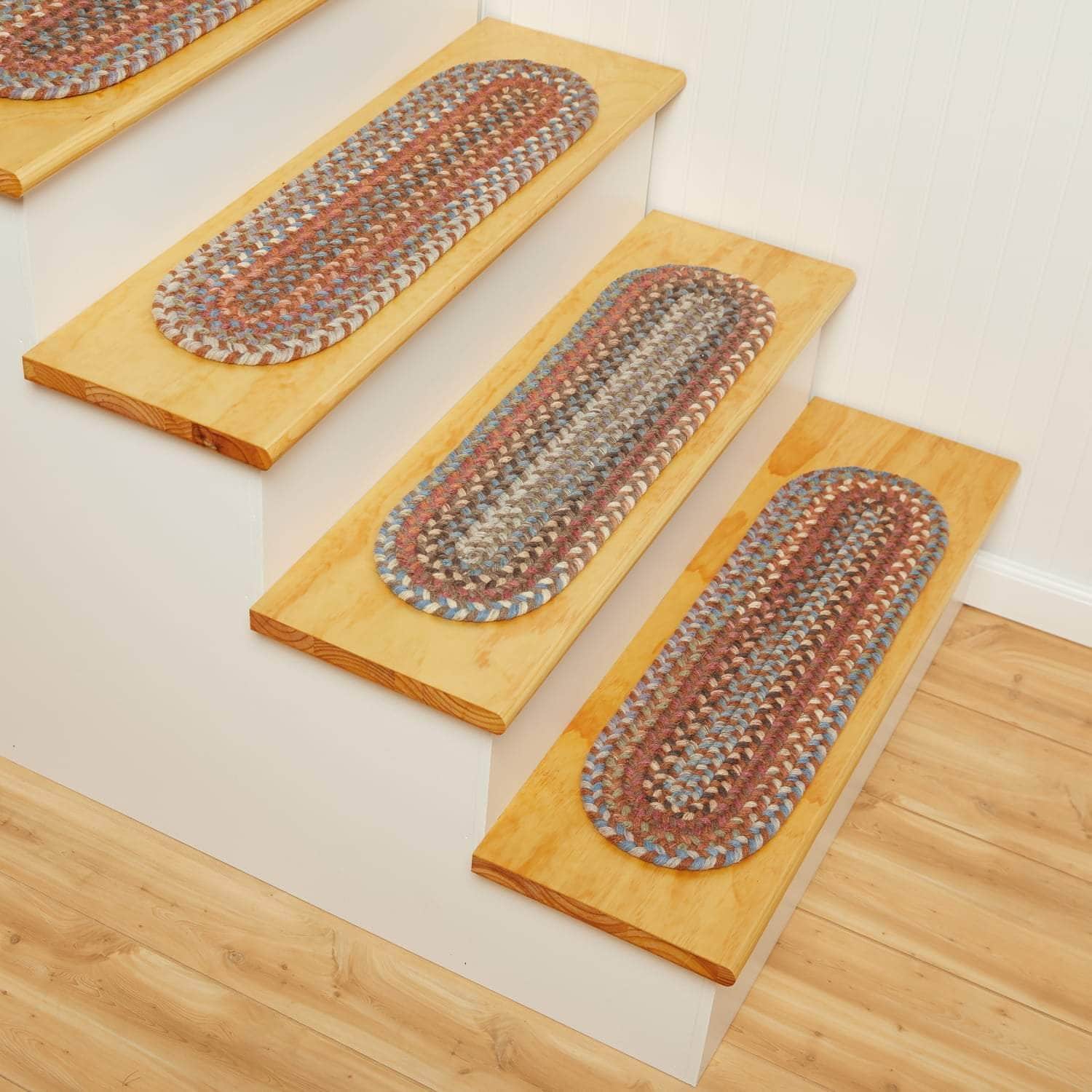 Cherry Hill Braided Wool Stair Treads