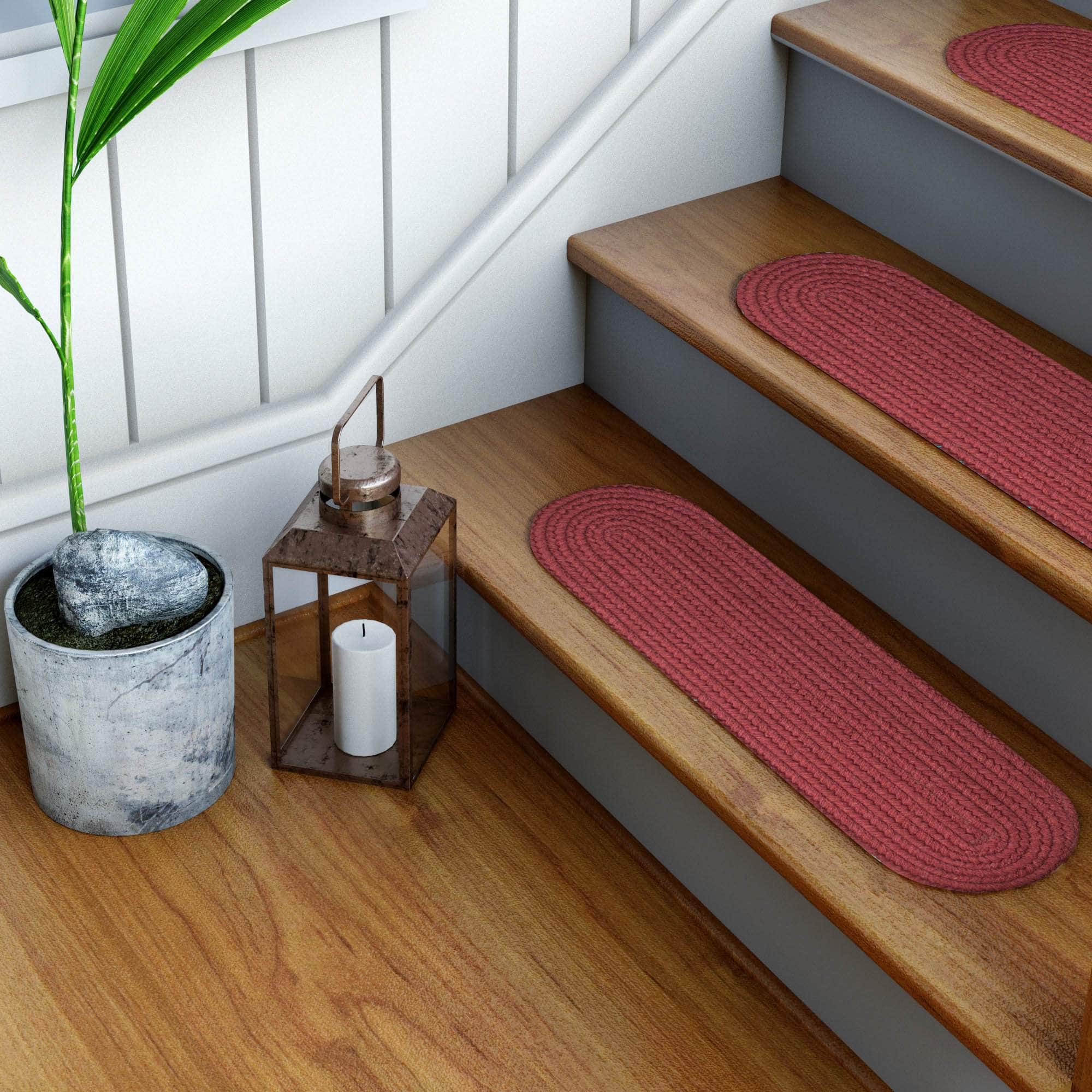 Pura Solid Wool Braided Stair Treads