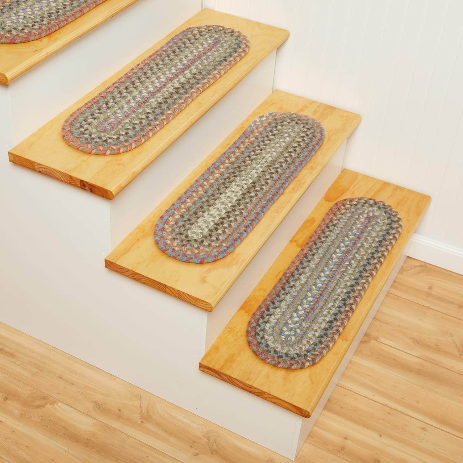 Cherry Hill Braided Wool Stair Treads