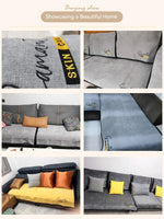 Non-Slip Cat Scratch Furniture Cover for Leather Sofas, Chenille Sofa Towels Covers II