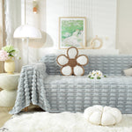 Fluffy Faux Fur Couch Cover Plush Sofa Throw, Warm & Stylish Sofa Protector