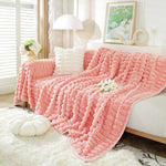 Fluffy Faux Fur Couch Cover Plush Sofa Throw, Warm & Stylish Sofa Protector