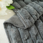 Fluffy Faux Fur Couch Cover Plush Sofa Throw, Warm & Stylish Sofa Protector