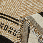 Reversible Herringbone Sofa Cover, 2-in-1 Classic British Throw Blanket for Couch