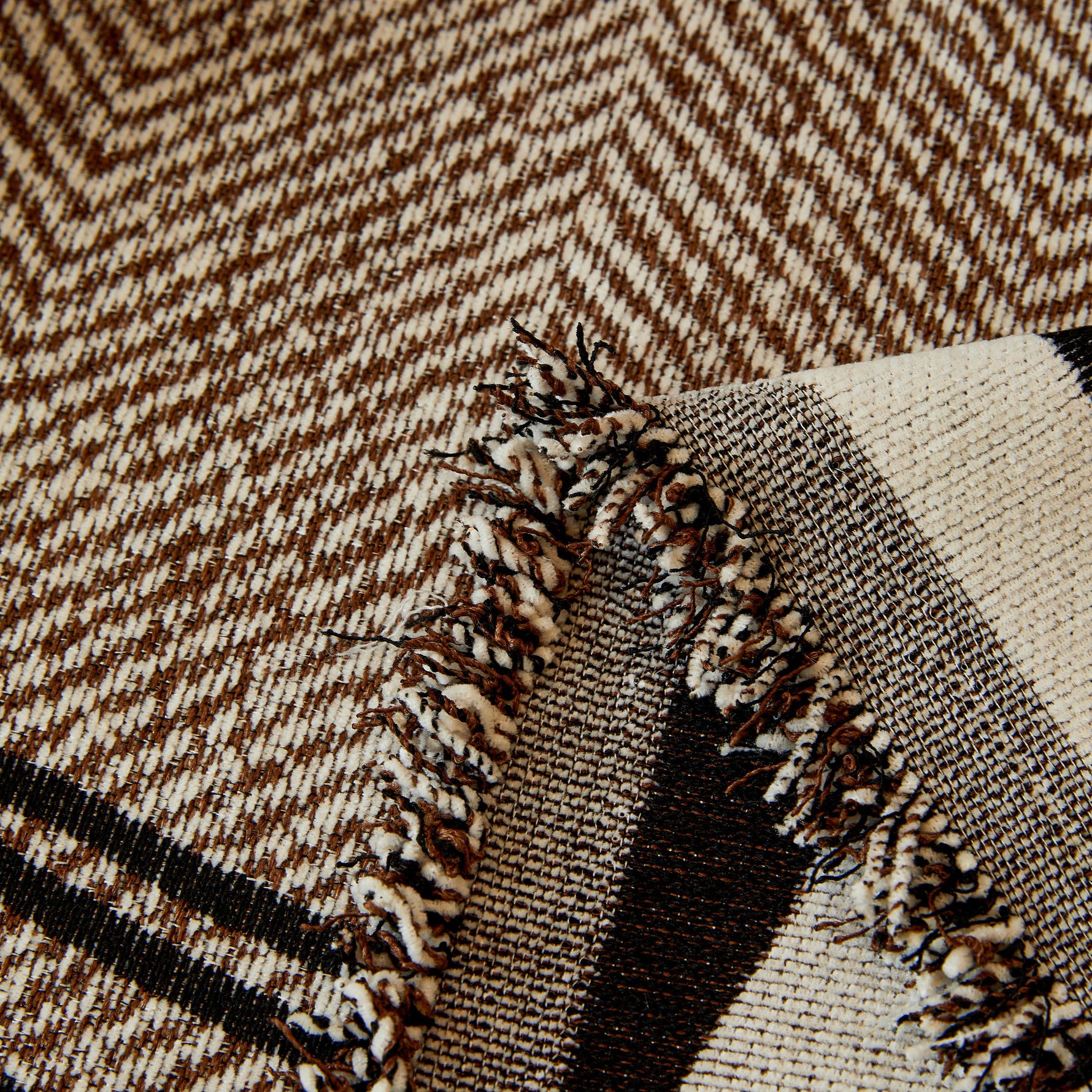 Reversible Herringbone Sofa Cover, 2-in-1 Classic British Throw Blanket for Couch