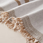 Reversible Chenille Couch Cover Blanket with Tassel Large Boho Futon Cover L Shaped Sectional Cover