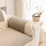 Dog Washable Sofa Protector Cover, Non-Slip Couch Slipcover with Soft Furry Trim