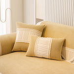 Dog Washable Sofa Protector Cover, Non-Slip Couch Slipcover with Soft Furry Trim