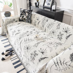 Chenille Giverny Couch Cover, Cozy Blankets for Sofa and Couch, Slip Covers for Couch Sectional