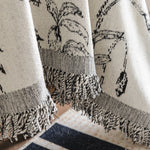 Chenille Giverny Couch Cover, Cozy Blankets for Sofa and Couch, Slip Covers for Couch Sectional