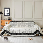 Reversible Chenille Sofa Covers for Pets, Large Throw Blanket for Couch, Blanket on The Sofa