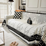 Reversible Chenille Sofa Covers for Pets, Large Throw Blanket for Couch, Blanket on The Sofa