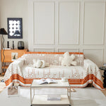 Reversible Chenille Sofa Covers for Pets, Large Throw Blanket for Couch, Blanket on The Sofa