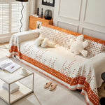 Reversible Chenille Sofa Covers for Pets, Large Throw Blanket for Couch, Blanket on The Sofa