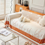 Reversible Chenille Sofa Covers for Pets, Large Throw Blanket for Couch, Blanket on The Sofa