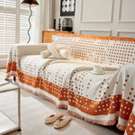 Reversible Chenille Sofa Covers for Pets, Large Throw Blanket for Couch, Blanket on The Sofa