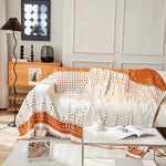 Reversible Chenille Sofa Covers for Pets, Large Throw Blanket for Couch, Blanket on The Sofa