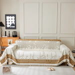 Reversible Chenille Sofa Covers for Pets, Large Throw Blanket for Couch, Blanket on The Sofa